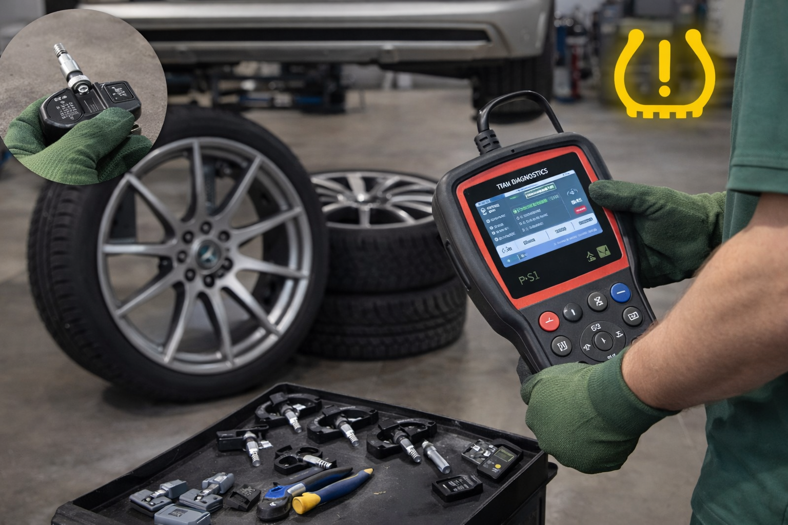 rdks service reifendrucksensoren tpms werkstatt