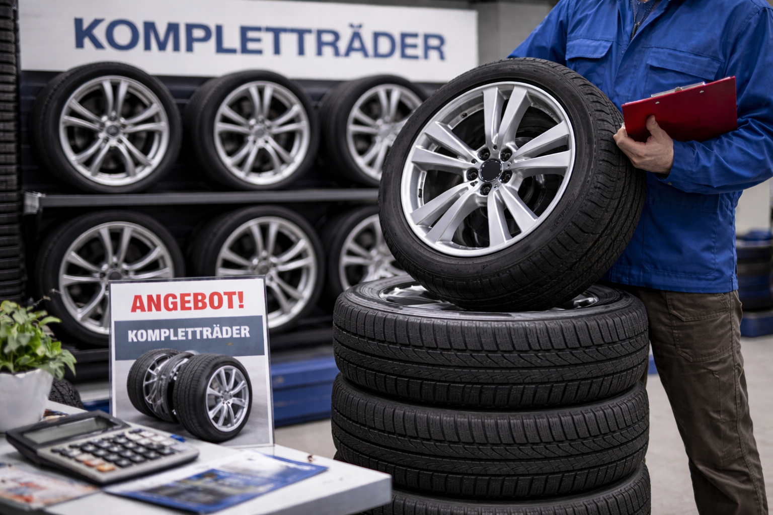 verkauf komplettraeder felgen reifen werkstatt